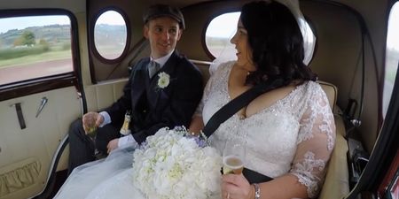 This Irish couple went all out with their Peaky Blinders-themed wedding