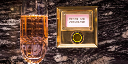There’s a ‘press for champagne’ button going into this incredible new office building