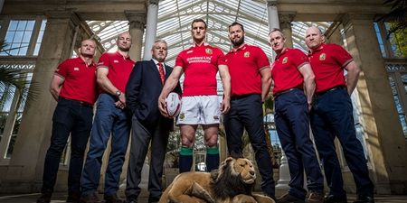 An unfortunate tweet about Ireland’s contribution to the Lions was swiftly deleted this afternoon