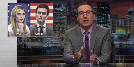 WATCH: Ivanka Trump and her husband Jared Kushner are under the spotlight in Last Week Tonight