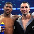 Wladimir Klitschko goes up in everyone’s estimation with first tweet following Anthony Joshua defeat
