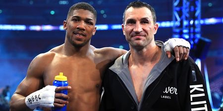 Wladimir Klitschko goes up in everyone’s estimation with first tweet following Anthony Joshua defeat