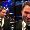 Eddie Hearn responds to being roundly booed by 90,000 boxing fans