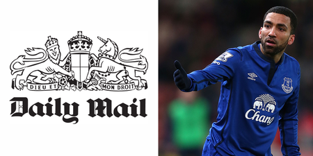 The Daily Mail attracts a barrage of criticism over ‘shameful’ Aaron Lennon headline