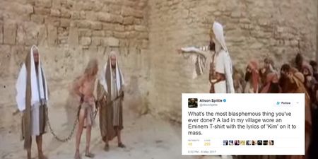 Irish people sharing tales of the most blasphemous things they’ve ever done is just brilliant