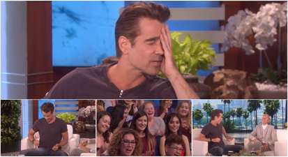 WATCH: Colin Farrell had the audience in stitches with this manscaping mishap story on Ellen DeGeneres