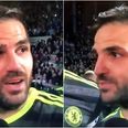 WATCH: Cesc Fabregas drops the F-Bomb live on Sky Sports after league win
