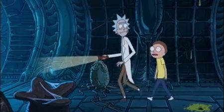 WATCH: Rick & Morty cross paths with Alien in this funny short