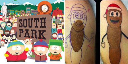 LOOK: Hoooowwwwdy-ho! This person turned a birthmark into the perfect South Park tattoo