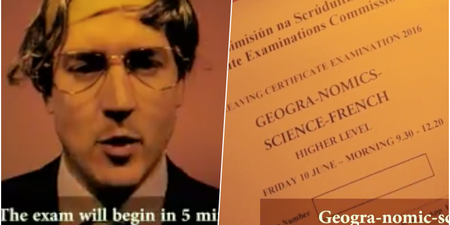 WATCH: Everyone will be able to relate to this comedy sketch about a Leaving Cert nightmare