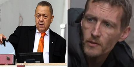 West Ham’s co-owner finds the homeless hero in Manchester to reward his wonderful act