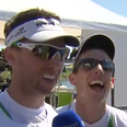“We beat the Brits, what did I tell ye?” Ireland’s gold medallists give a colourful post-race interview