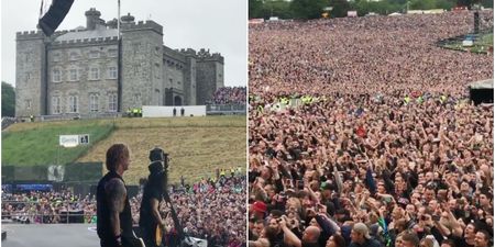 Wife of Guns N’ Roses star pays brilliant tribute to the “most insane crowd ever” following Slane concert