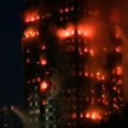 PIC: A London fire blazes through apartment building