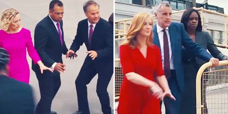 WATCH: Newscasters from Channel 4, ITV and Sky reenact Anchorman fight scene and it’s glorious