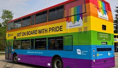 Dublin Bus adds colourful new addition to its fleet to celebrate LGBTQ Pride 2017
