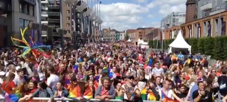 PICS: Leo Varadkar joins the party during Pride celebrations