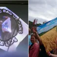 There were the best, and funniest, flags at Glastonbury 2017