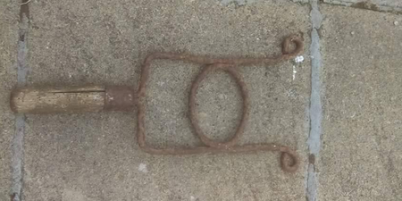PIC: This Mayo farm needs some help identifying a mystery farming tool they found
