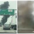 VIDEO: Private plane crashes into busy California highway