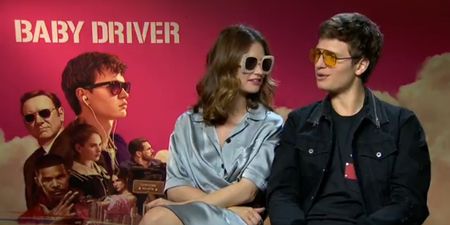 Ansel Elgort and Lily James talk about being lovers-on-the-run in Baby Driver