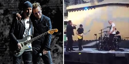 London firefighters and their families got a private gig by U2