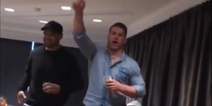 WATCH: Sean O’Brien and his Lions team-mates joyously belting out a Westlife classic