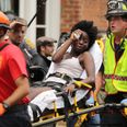 Car crashes into crowd protesting against white supremacists march in Charlottesville