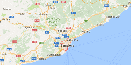 Injuries reported as van crashes into crowd in Barcelona