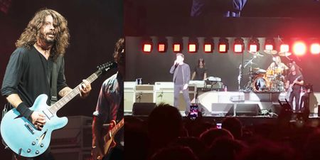 WATCH: Rick Astley is joined by Foo Fighters to perform Never Gonna Give You Up