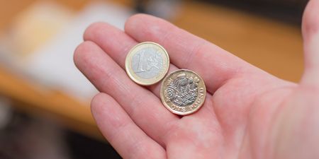 Latest figures show Sterling is getting closer to dropping below value of Euro