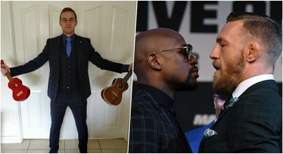 Irish fella behind the McGregor song will play a huge gig in Vegas on Friday