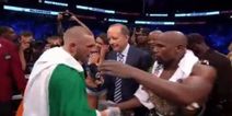 Conor McGregor’s message to Floyd Mayweather after their fight was pure class