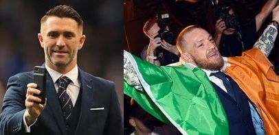 Conor McGregor and Robbie Keane show that even famous folk have those essential nightclub heart to hearts