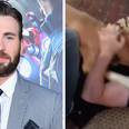 Chris Evans reunited with his dog after 10 weeks is what pure love looks like