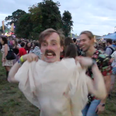Did you see the Irish guy with the most extreme Bucket List at Electric Picnic this year?