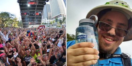 This guy smuggled booze into a music festival in the most ingenious way imaginable