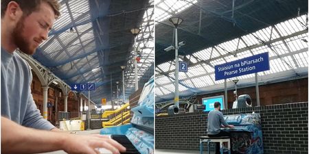 WATCH: Galway man playing the public piano in Pearse Station is seriously talented