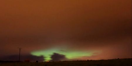 The Northern Lights put on a spectacular show in the skies over Donegal
