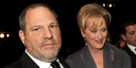Meryl Streep has come out strongly against former movie executive Harvey Weinstein