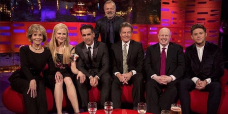 There was a lot of love for Colin Farrell and Niall Horan on The Graham Norton Show