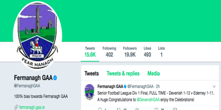 Fermanagh GAA social media guy misses start of a match for the most Irish of reasons