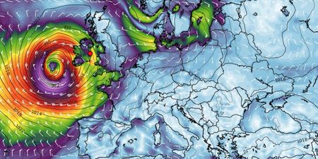 Met Éireann predict the path of Storm Brian for the coming weekend