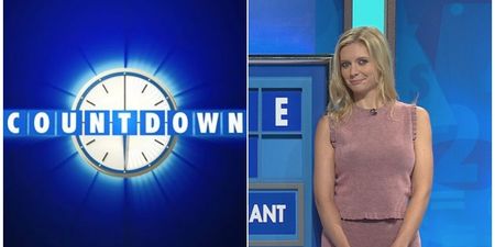 Countdown spelled out a rude Irish slang word on the show this week