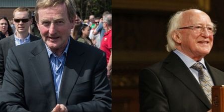Enda Kenny answers rumours about running for Presidency against Michael D. Higgins