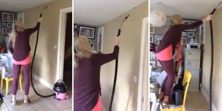 WATCH: Kerry woman tries to catch spider with a vacuum, proceeds to scream her house down