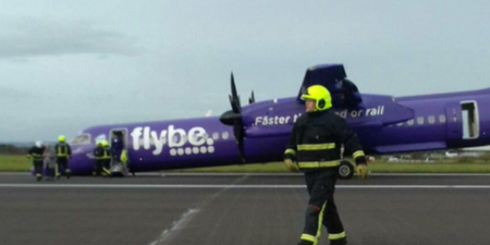 Plane forced to make emergency landing after taking off from Belfast