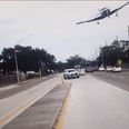 WATCH: Dramatic dashcam footage captures plane crashing onto a highway in Florida