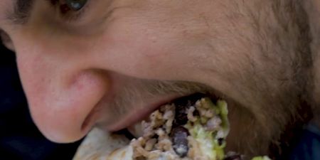 WATCH: The fastest burrito eater in Ireland has been discovered