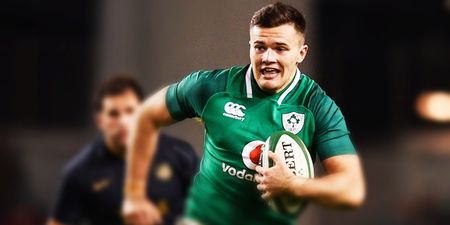 Ireland has had an overwhelming response to tonight’s man-of-the-match, Jacob Stockdale